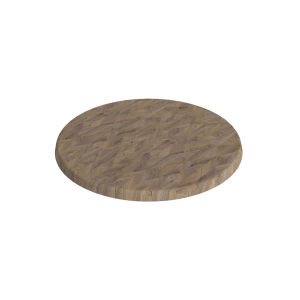 Lys Parket bordplade rund