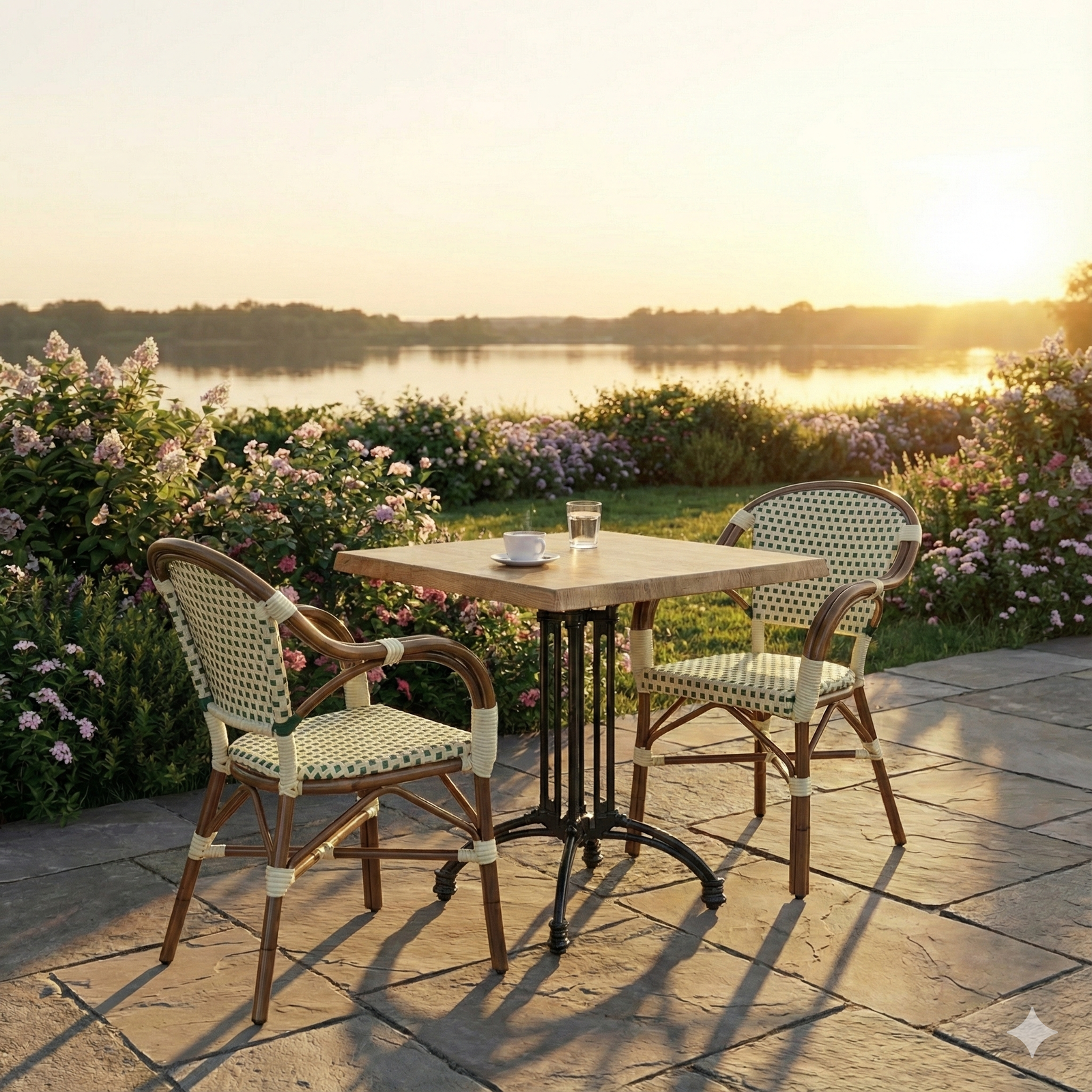 Avalon Pine bordplade firkantet