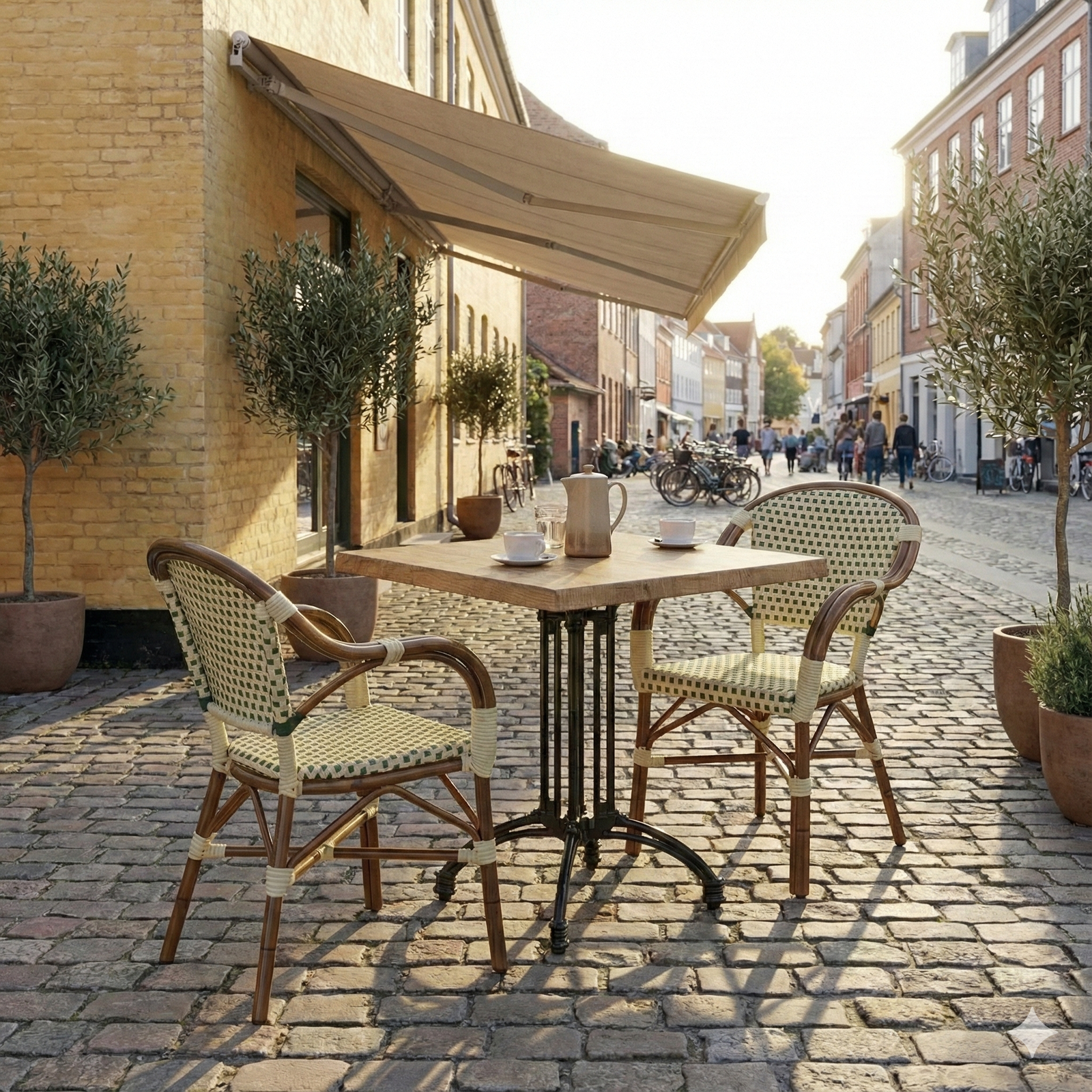 Avalon Pine bordplade firkantet