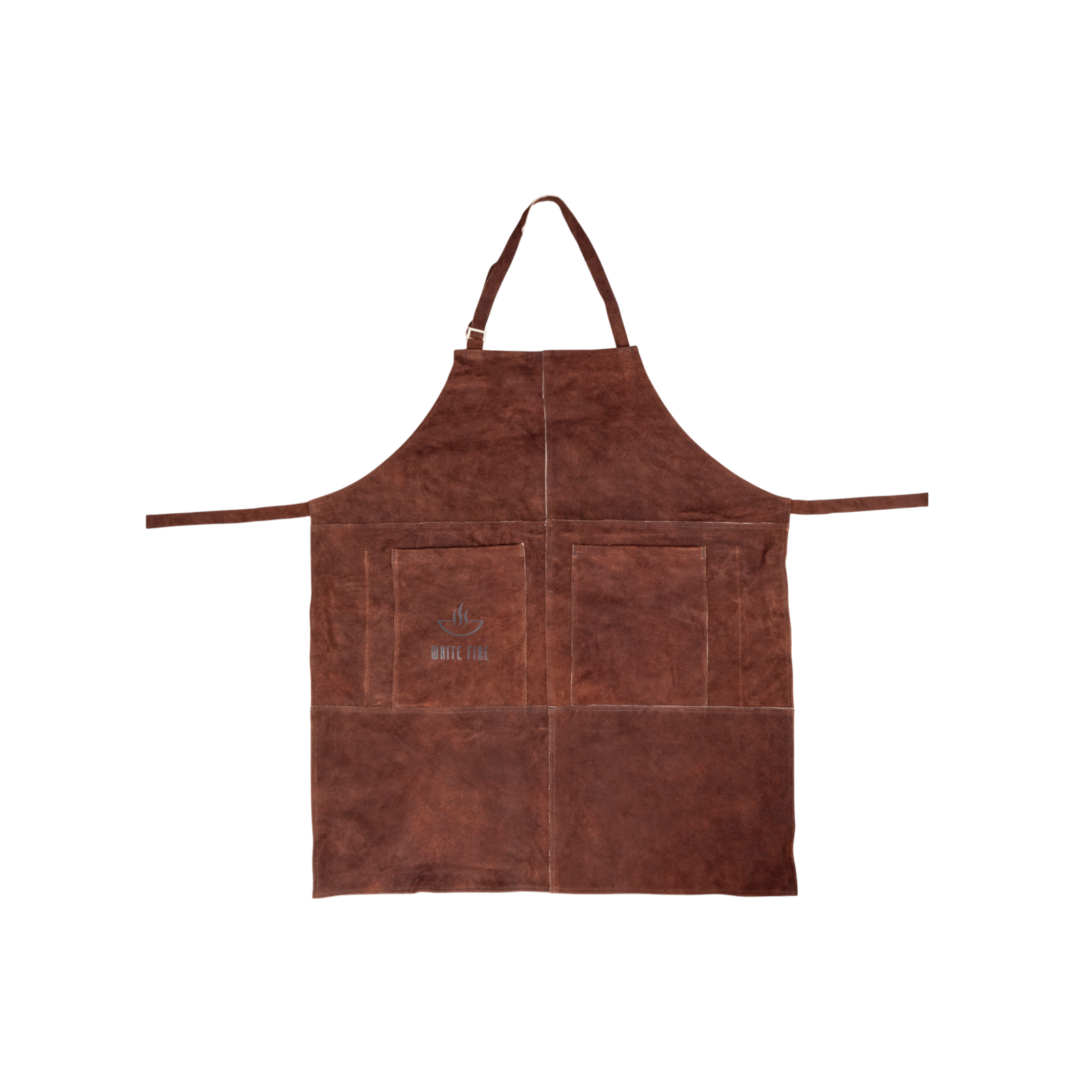 Læder forklæde, White Fire