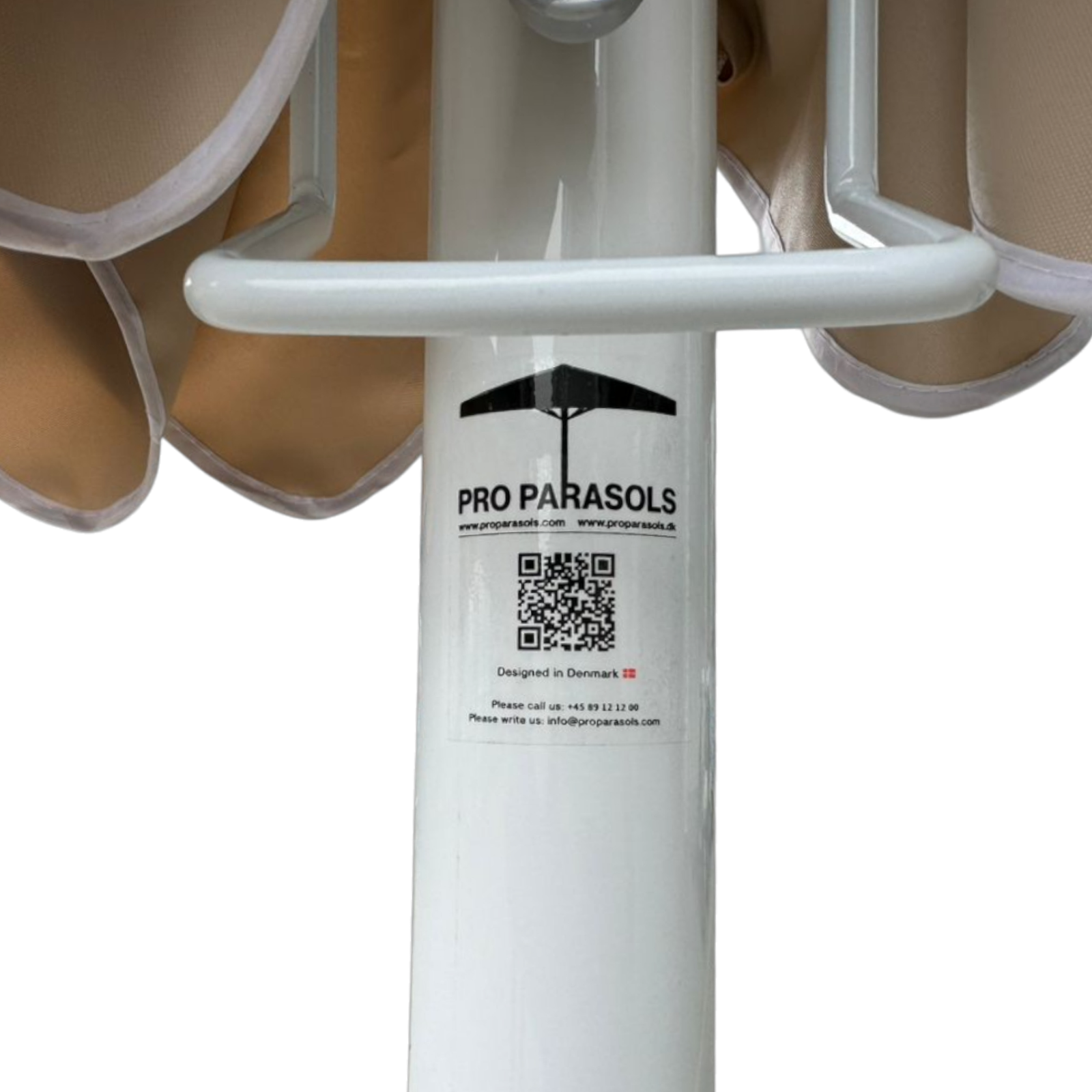 ADD Parasol 3x3m m/frise