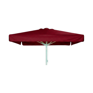 Parasoldug 4x4m polyester m/frisekant - NY