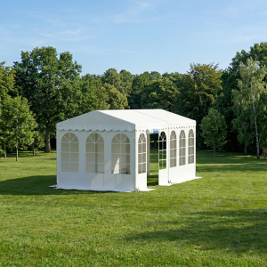 Partytelt Komplet 3 x 6 mtr. HVID