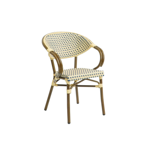Blå-beige