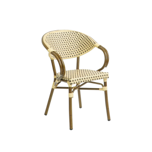 Paris - Caféstol m. armlæn - Flet MODEL 2025