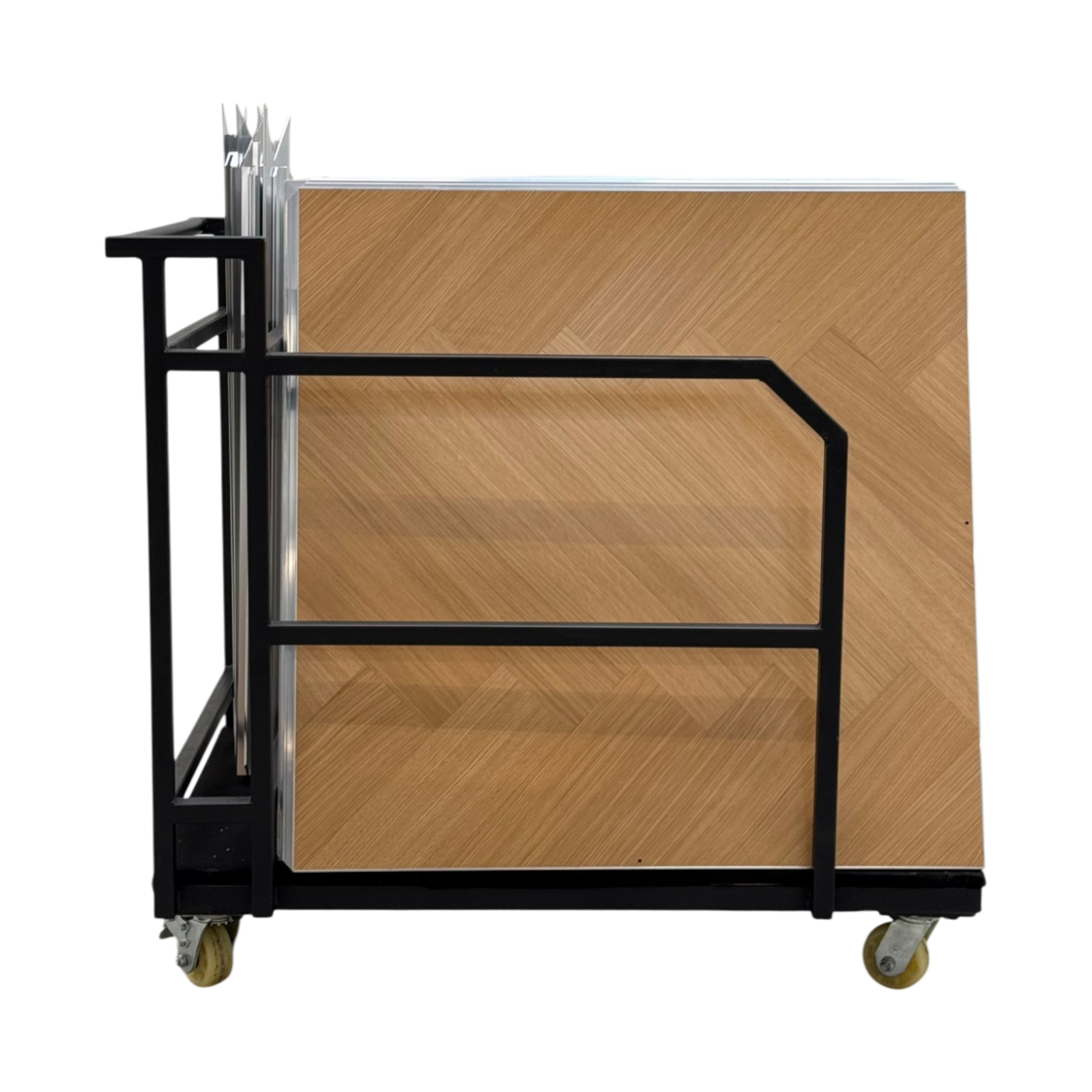 25m2 Dansegulv inkl. aluprofiler og vogn