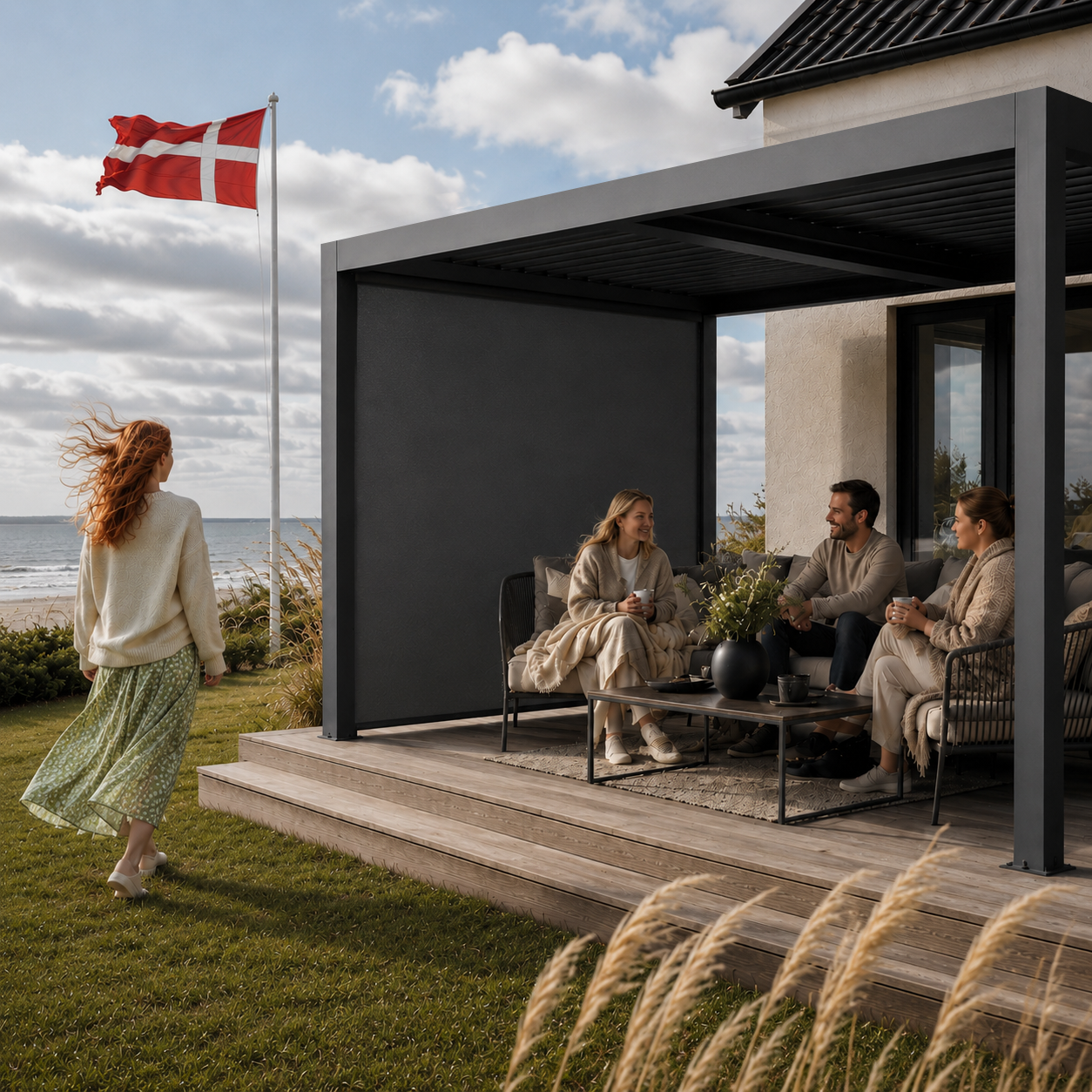 Luxus Pergola 3x4m