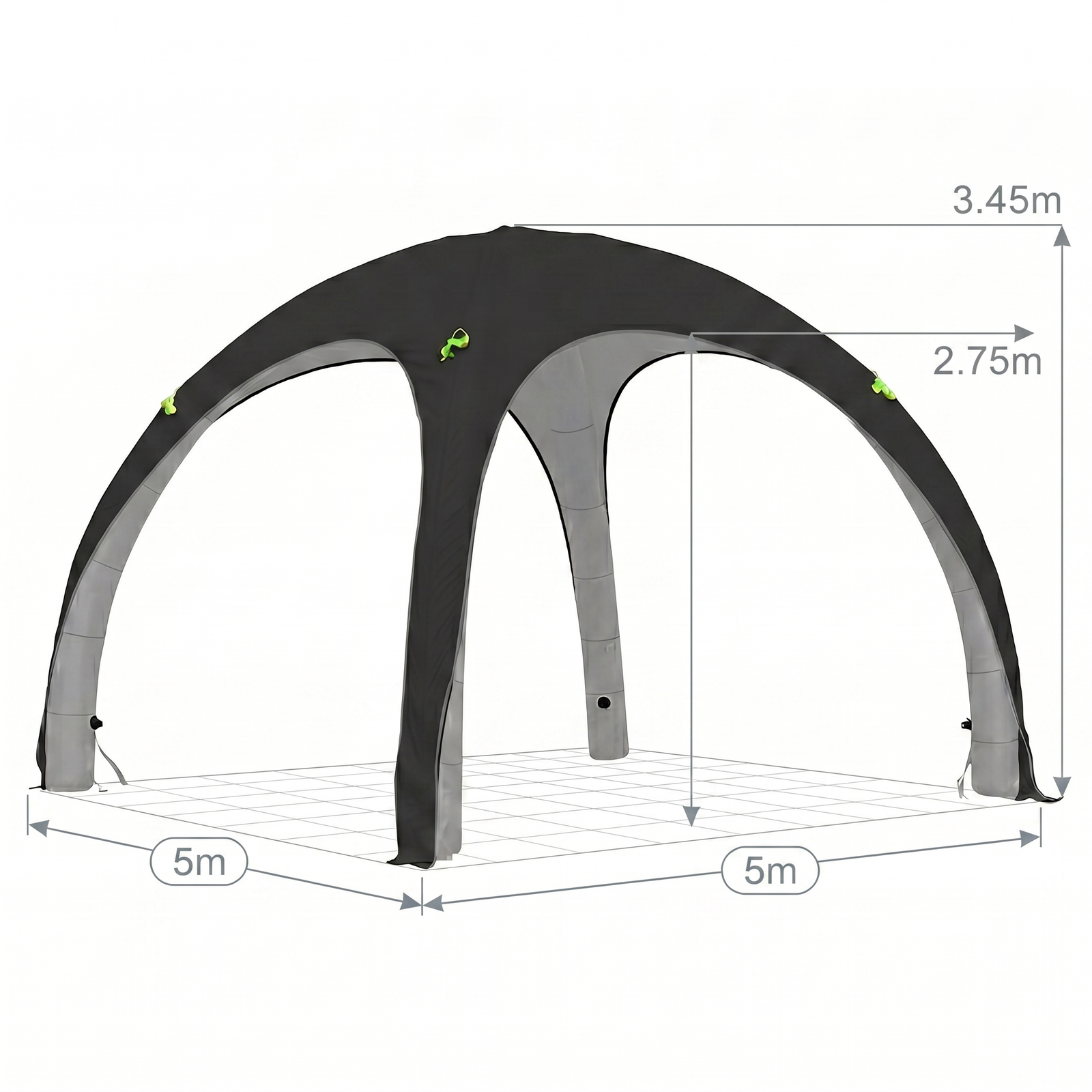 Komplet Air Cover 5x5m