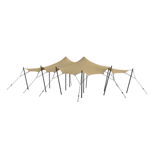 Stretch tent 6x9m -SAND - Komplet