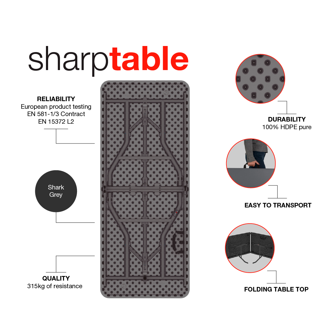 Zown New Classic - Sharp Table Foldebord