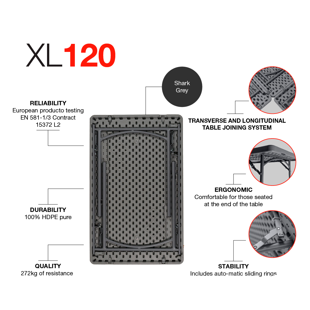 Zown New Classic - klapbord XL 120x76 cm