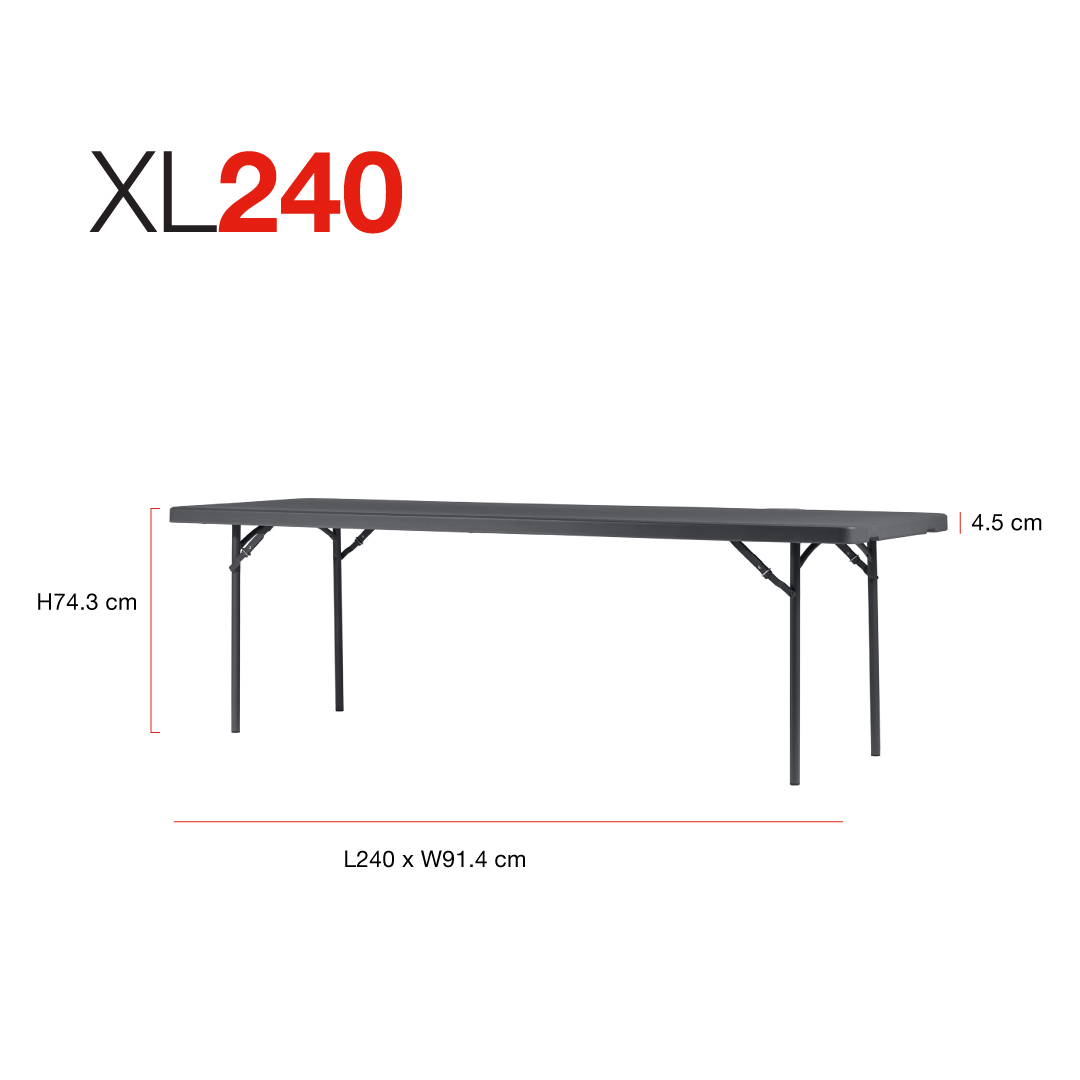 Zown New Classic - klapbord XL 240x76 cm