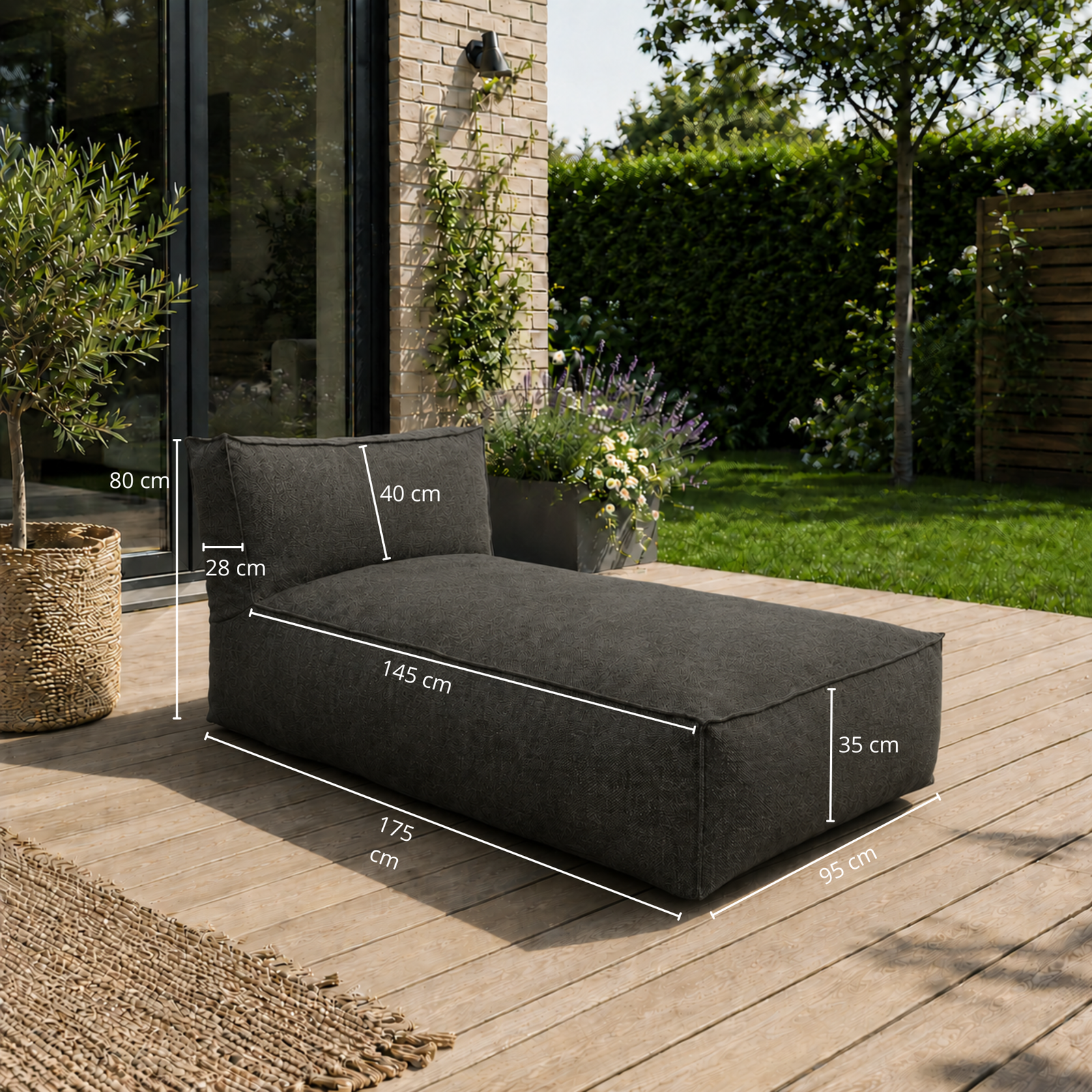 Cozy Louge Sofa chaiselongmodul