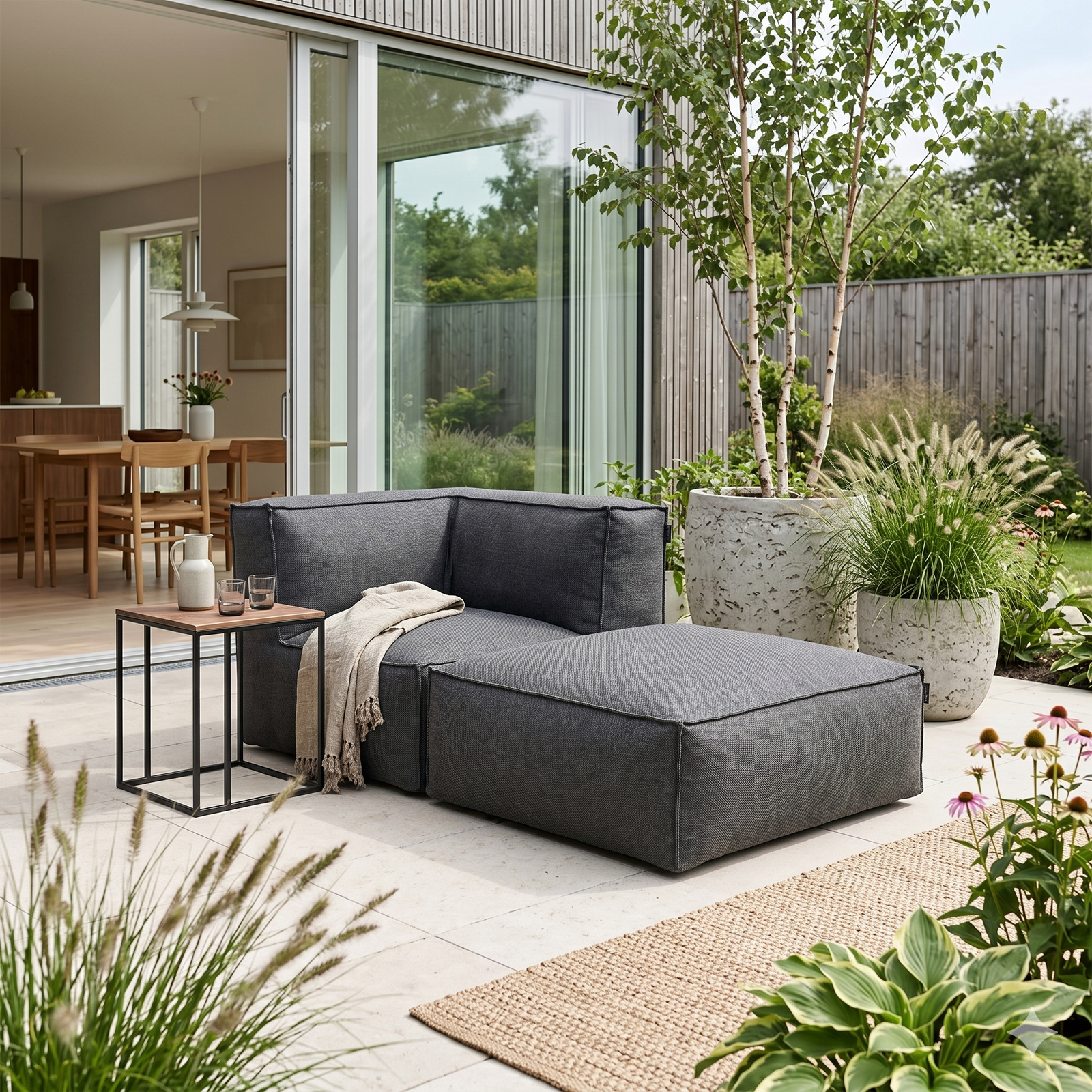 Cozy Louge Sofa pufmodul