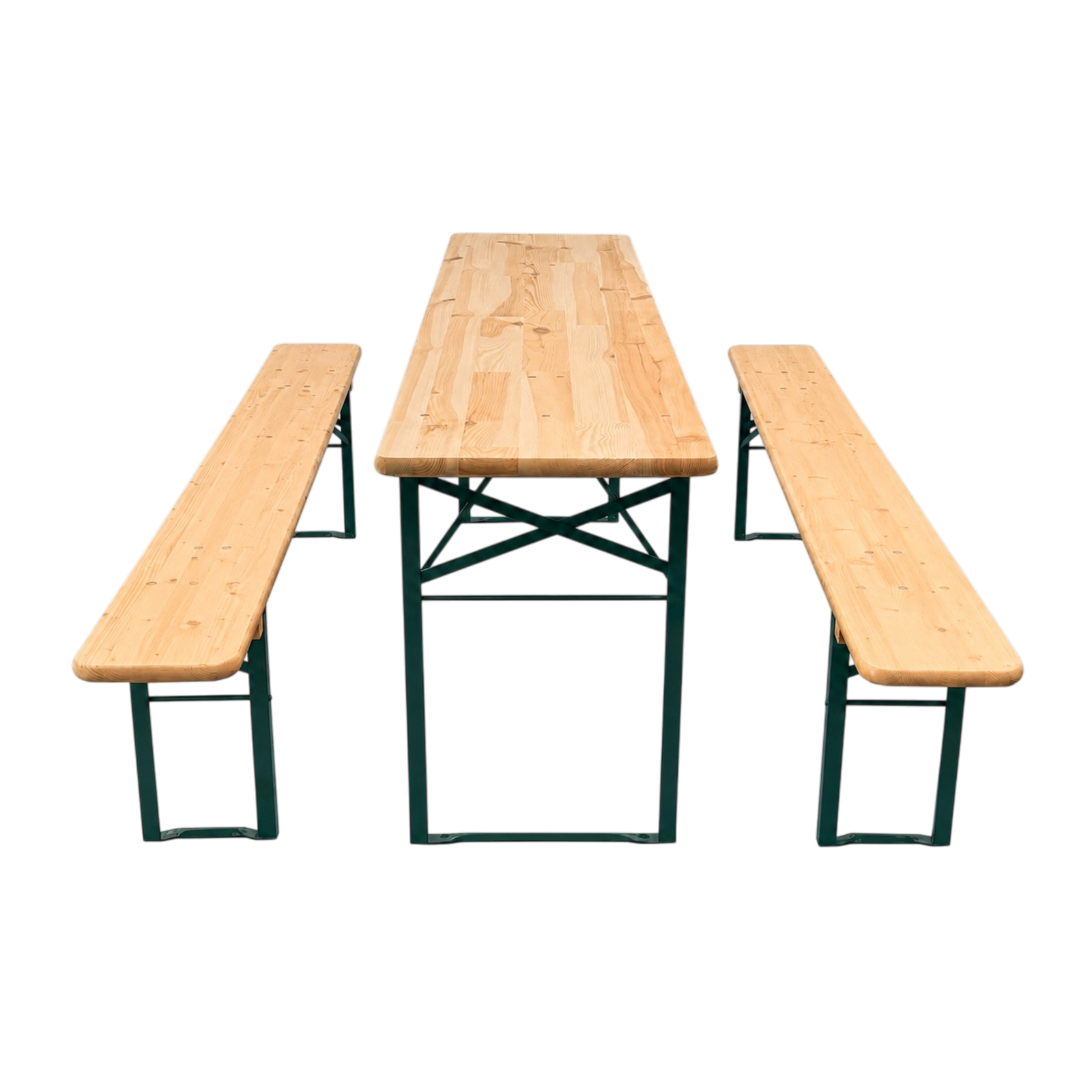 Standard bord-/bænkesæt 220x50cm Naturfarvet