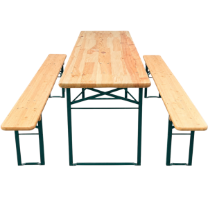 Standard bord-/bænkesæt 220x67cm Naturfarvet