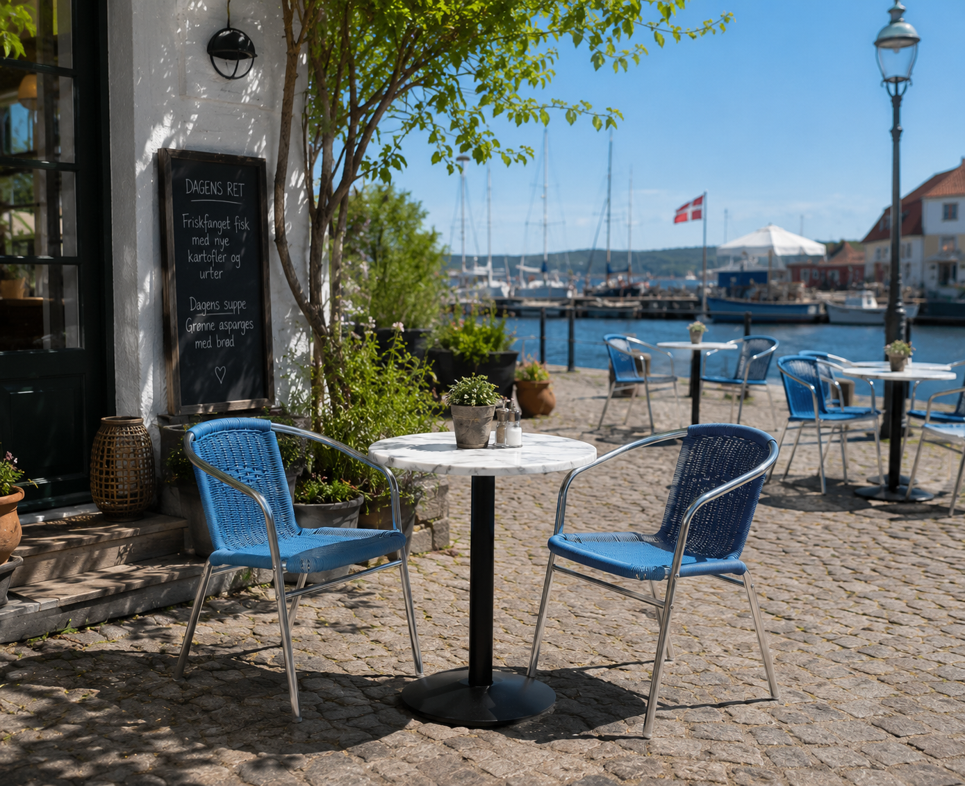 Cafépakke Amsterdam | Blå