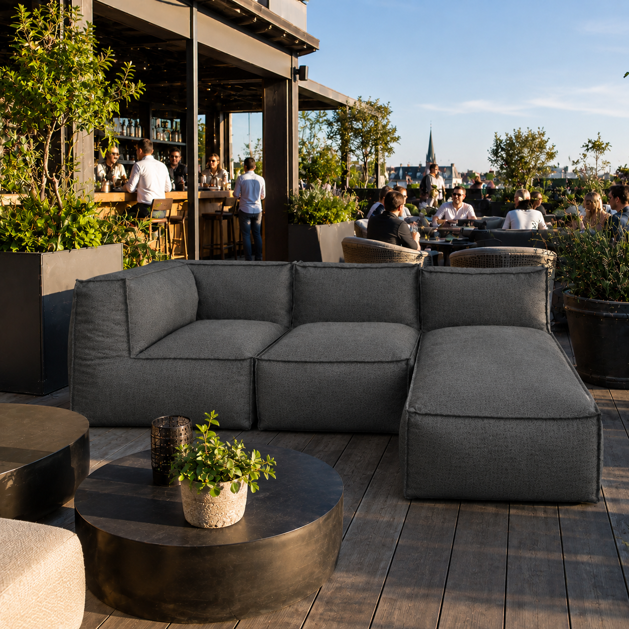 Cozy Lounge Harmony | Mørk grå