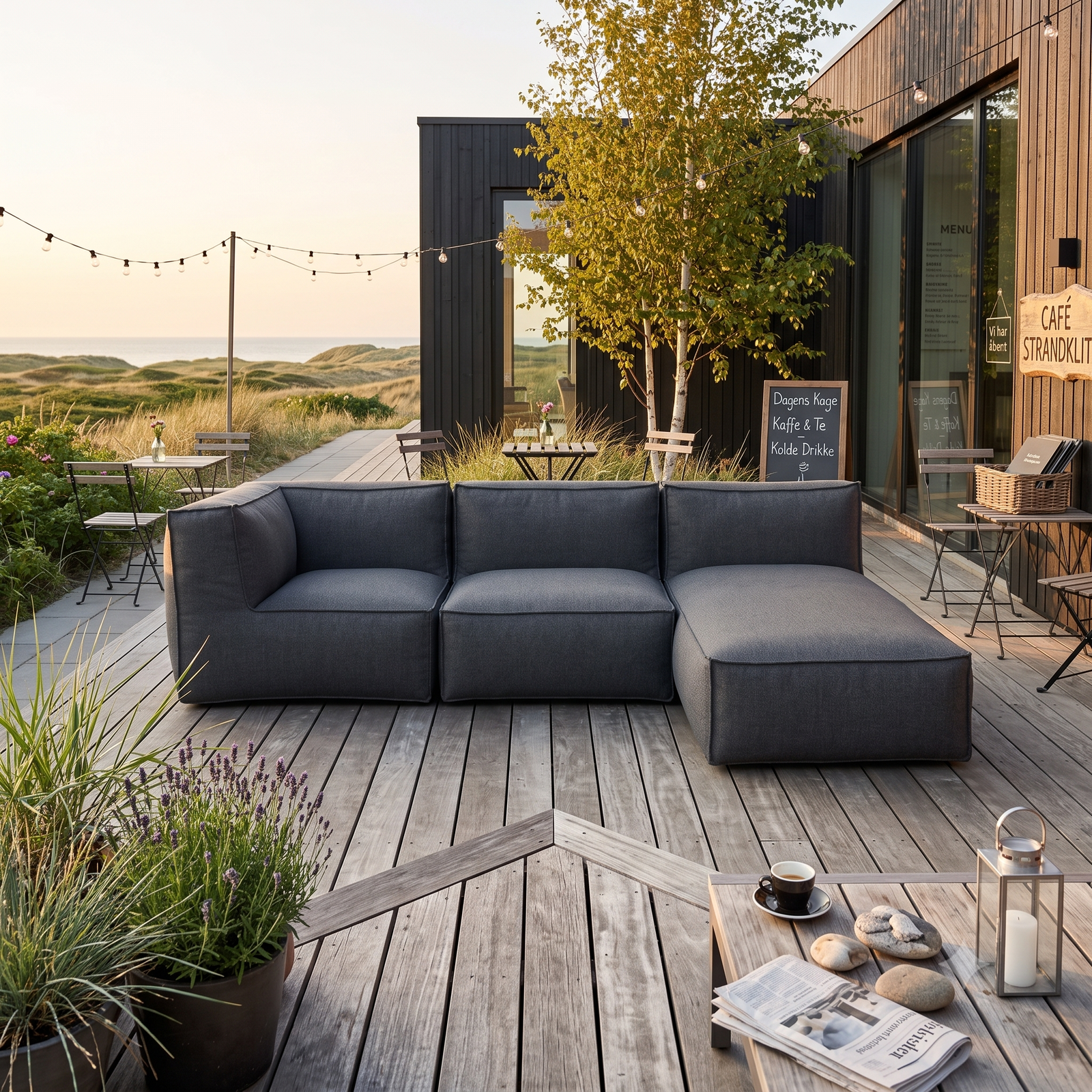 Cozy Lounge Harmony | Mørk grå