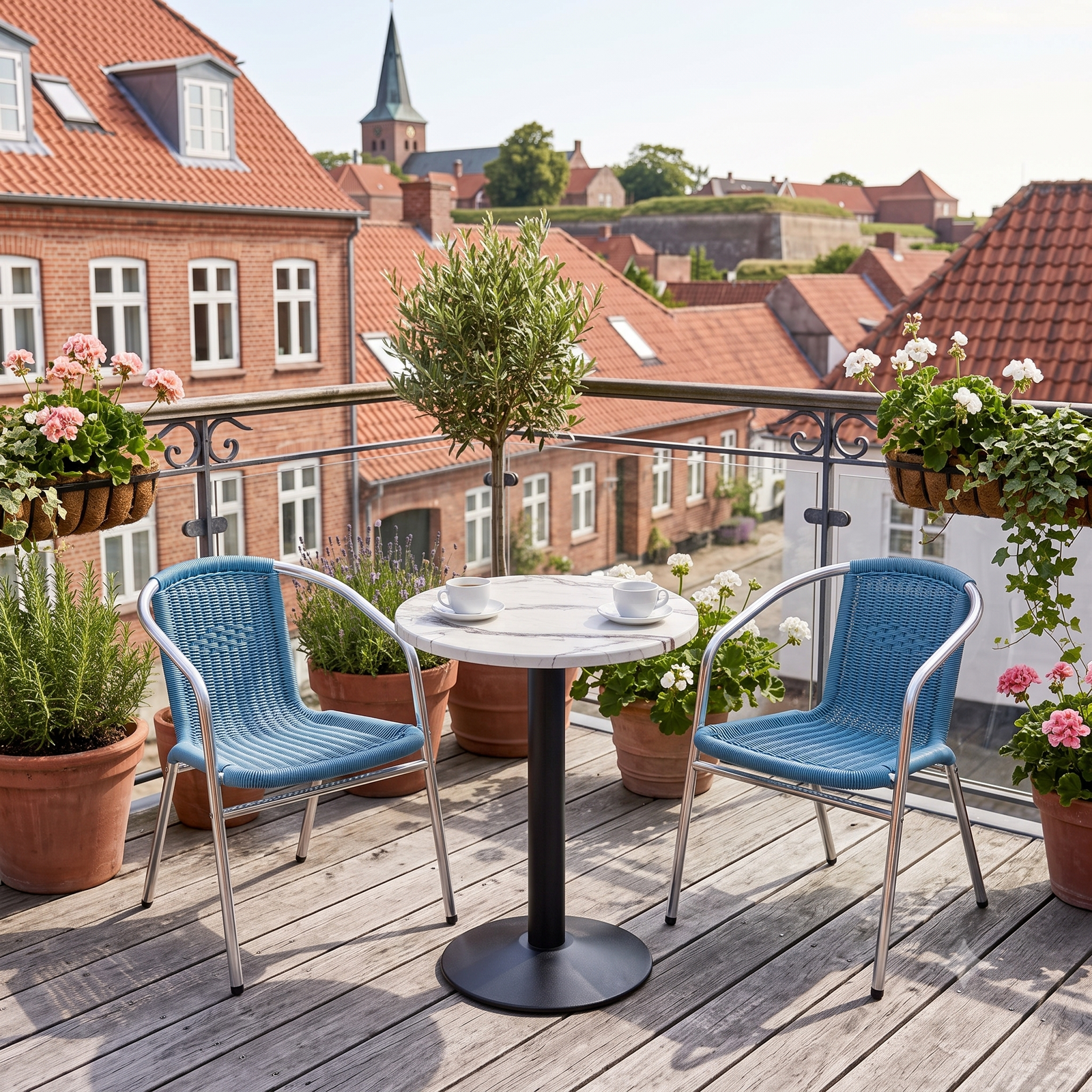Cafépakke Amsterdam | Blå