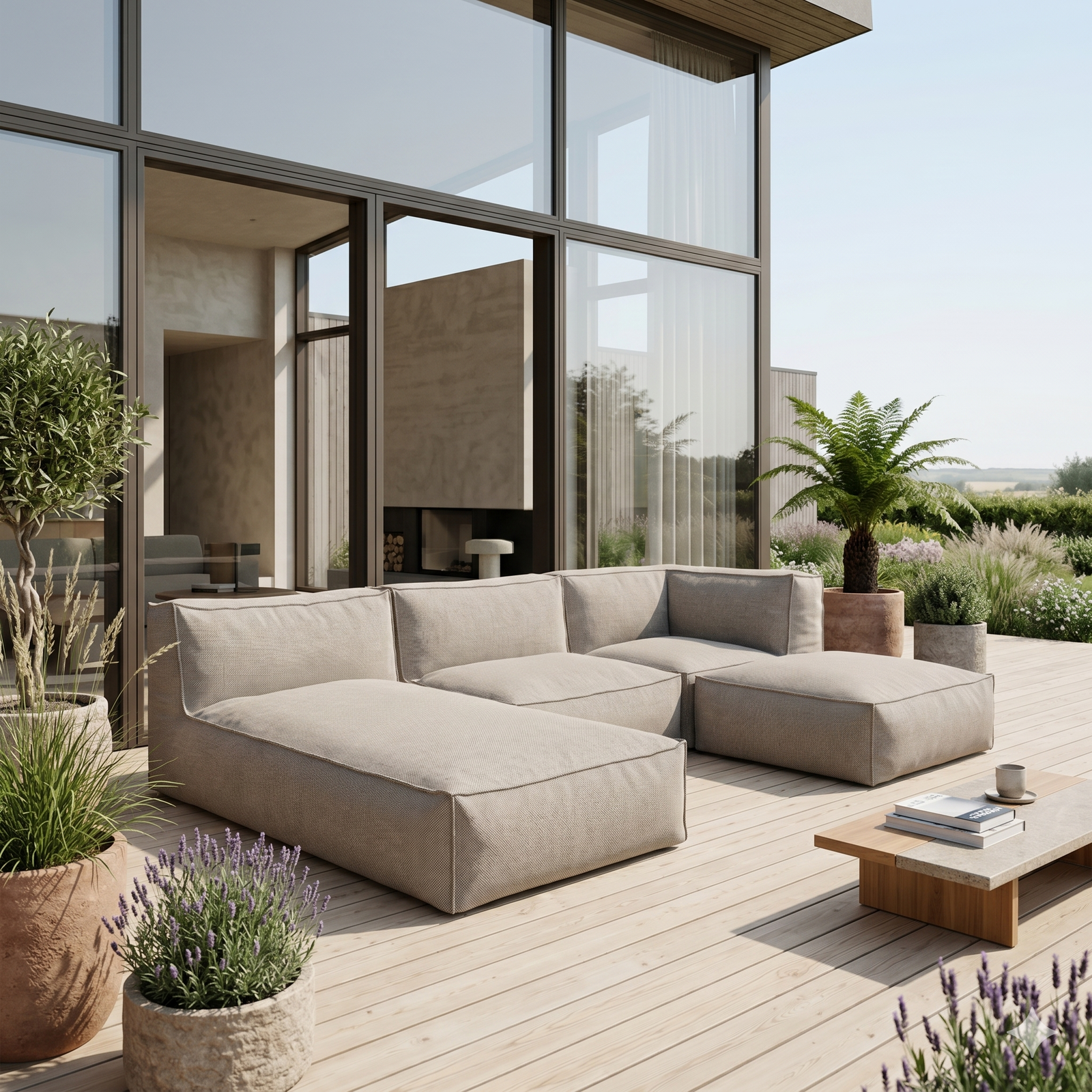 Cozy Lounge Retreat | Taupe