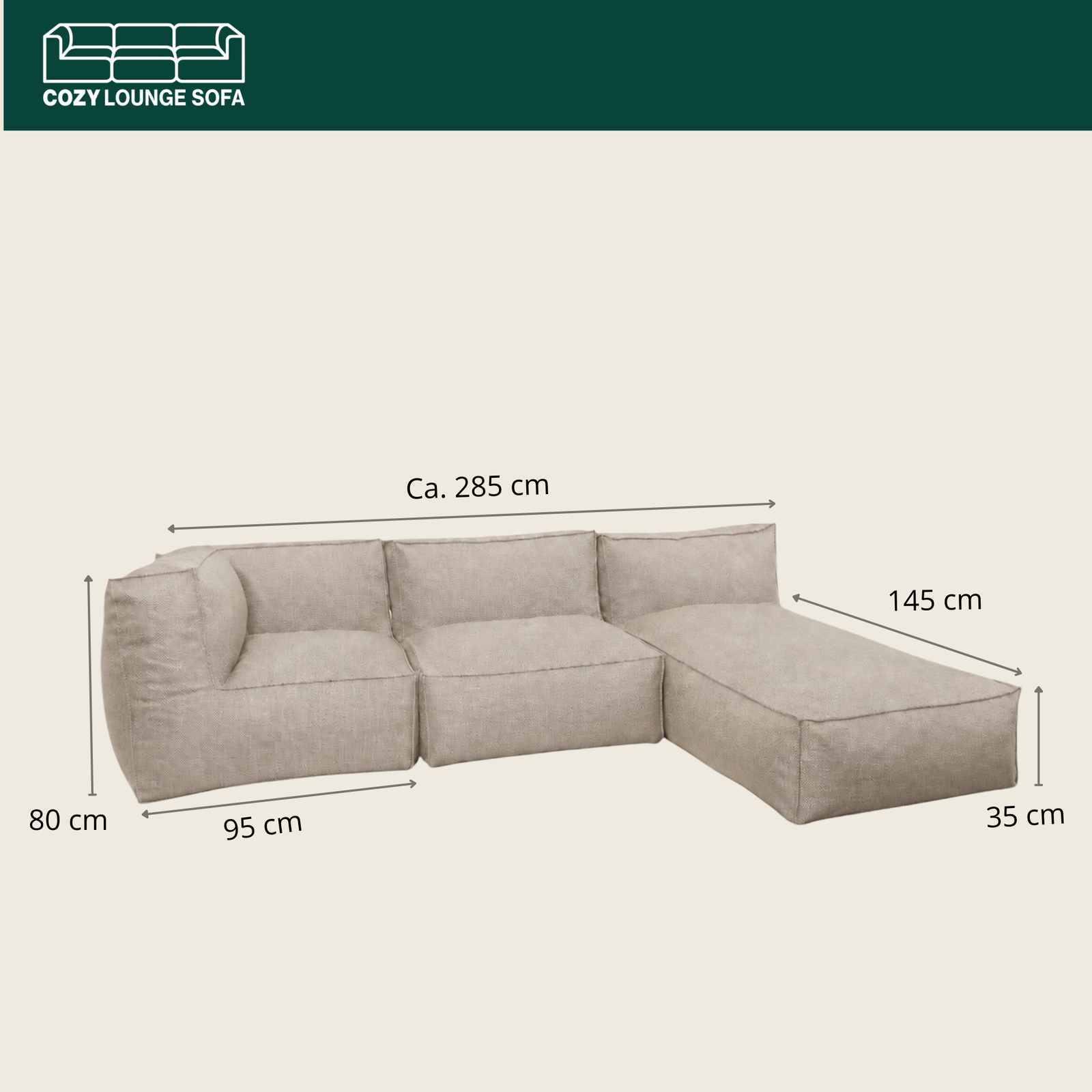 Cozy Lounge Harmony | Taupe