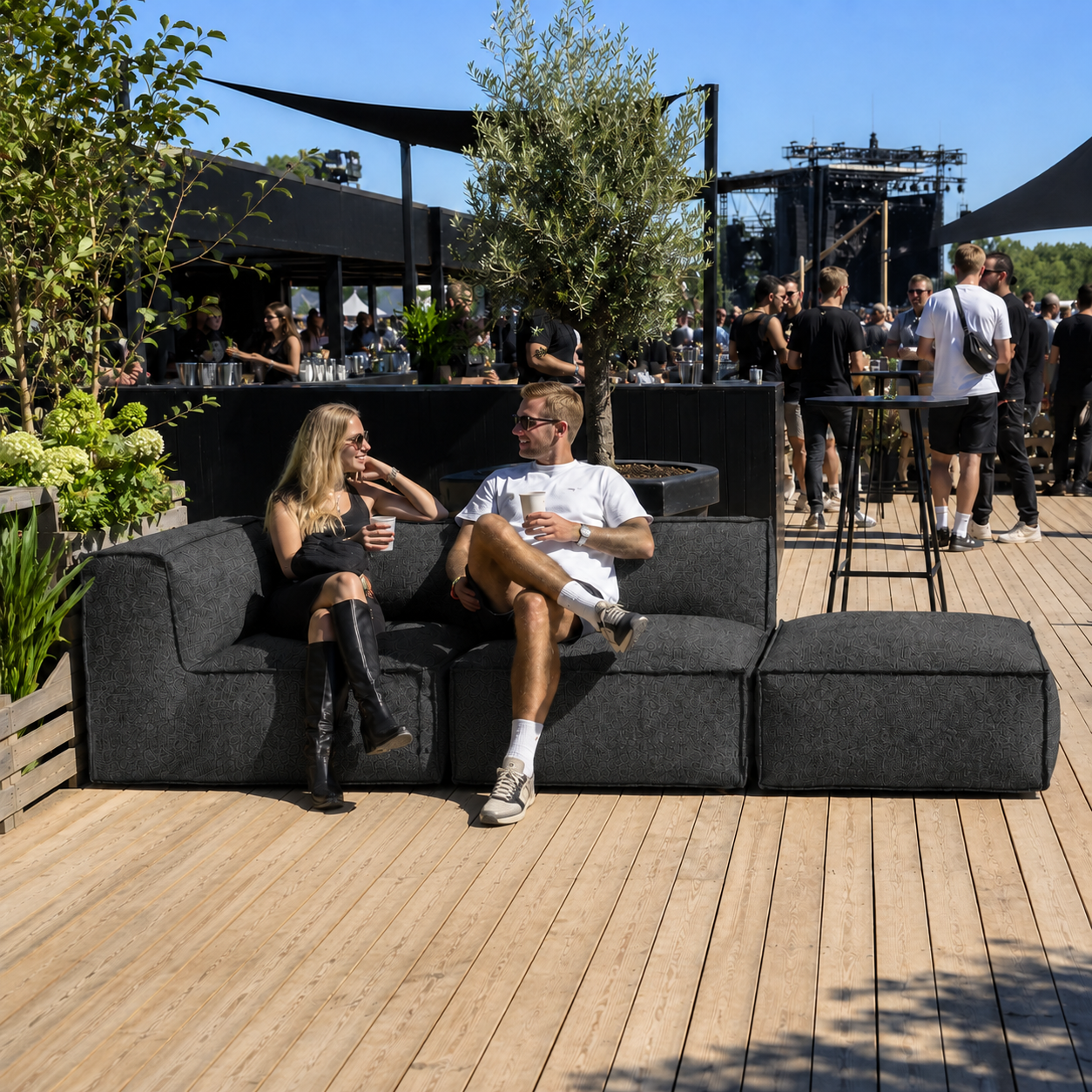 Cozy Lounge Comfort | Mørk grå