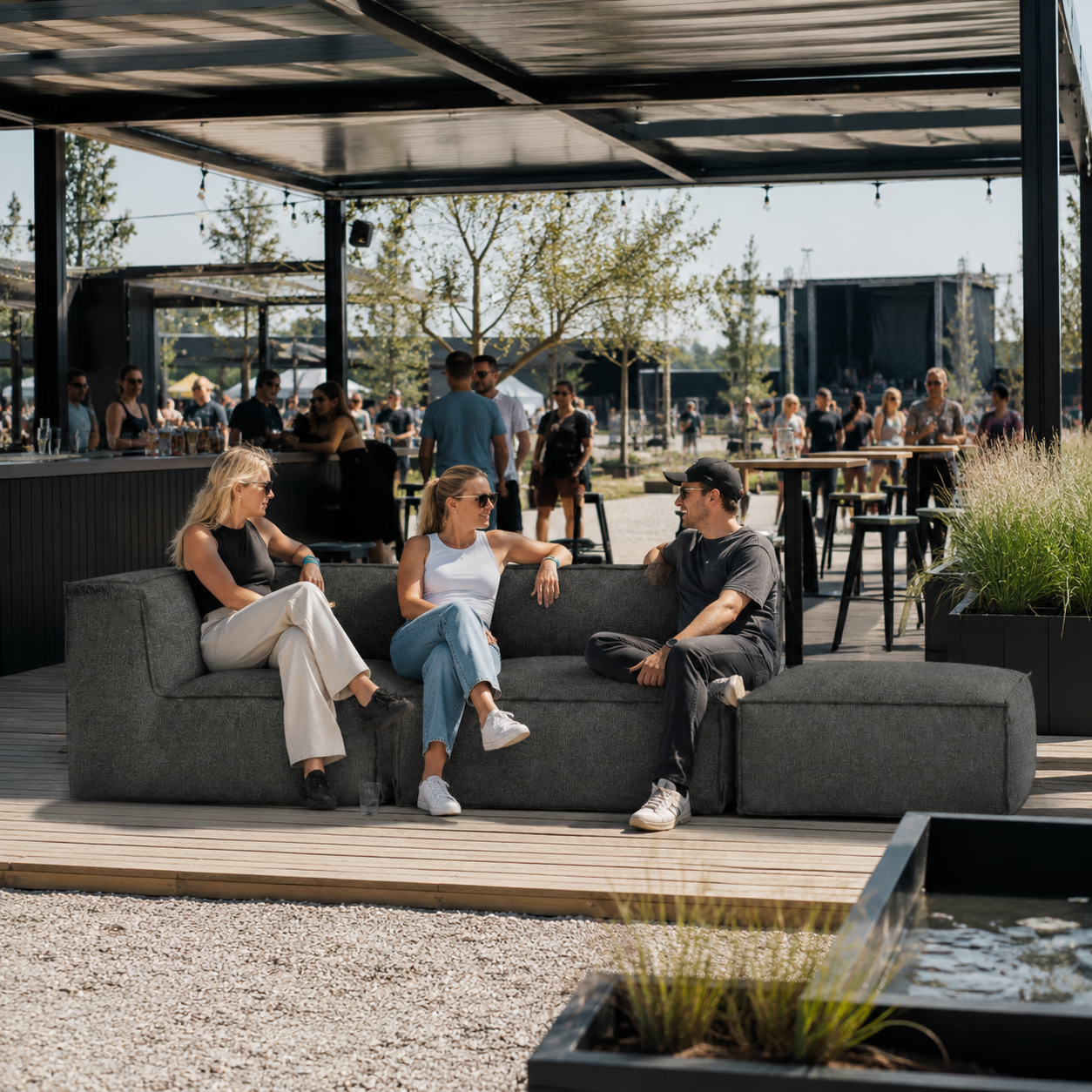 Cozy Lounge Comfort | Mørk grå