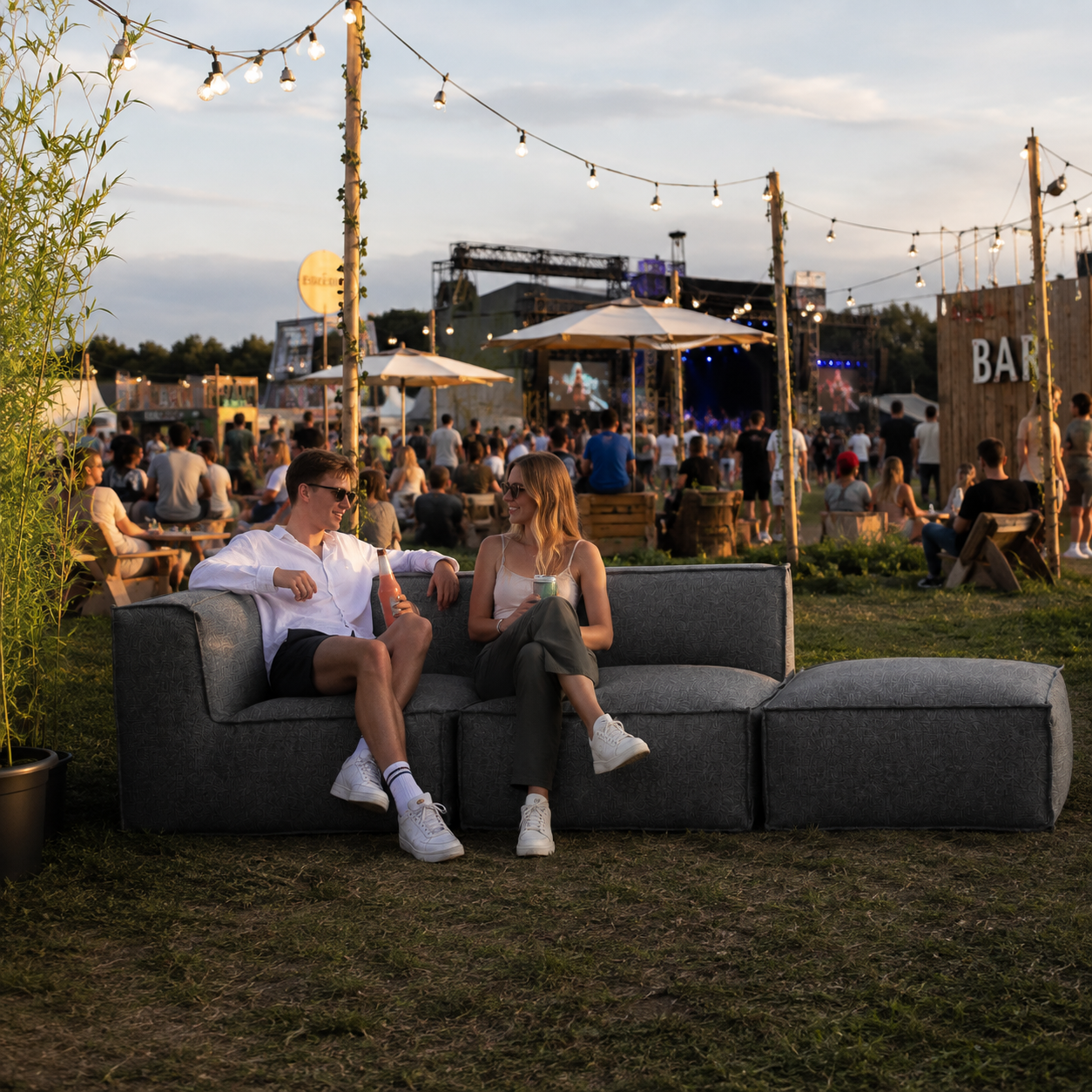 Cozy Lounge Comfort | Mørk grå