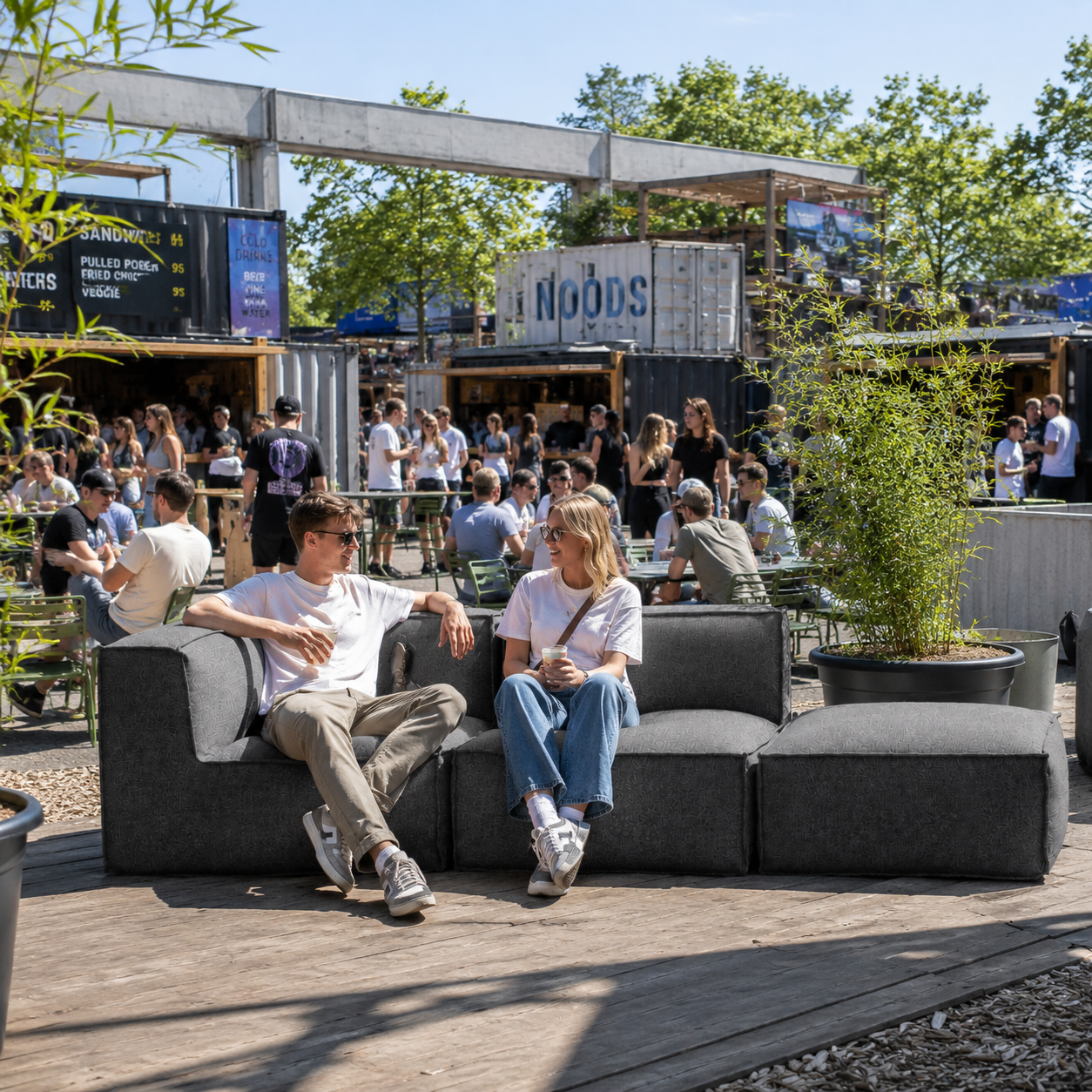 Cozy Lounge Comfort | Mørk grå