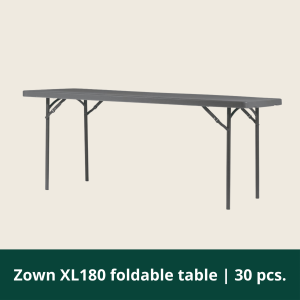 Zown New Classic - klapbord XL 180x75 cm