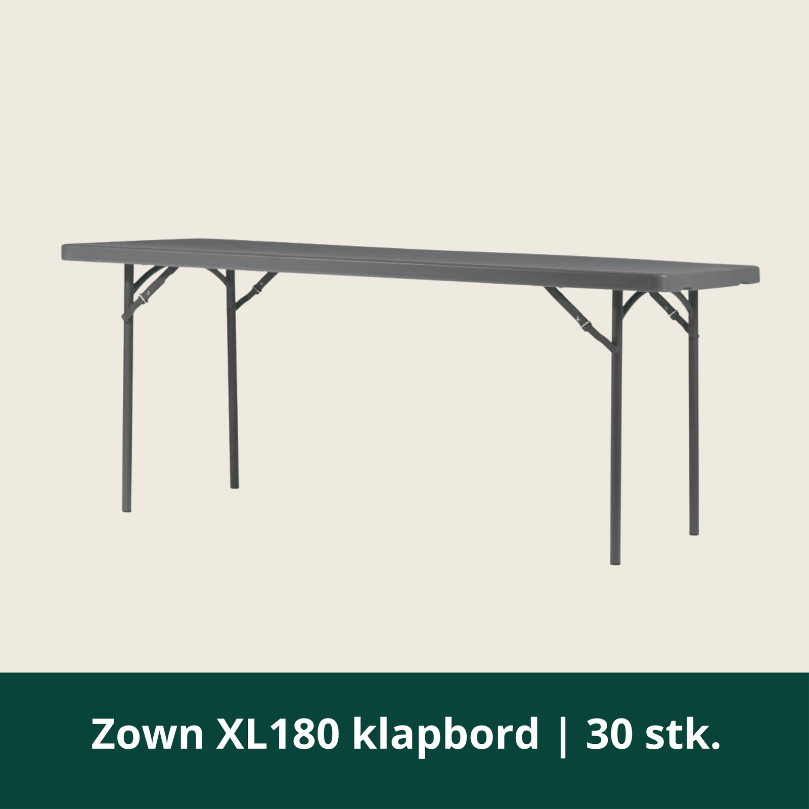 Zown XL180 klapbord | 30 stk.