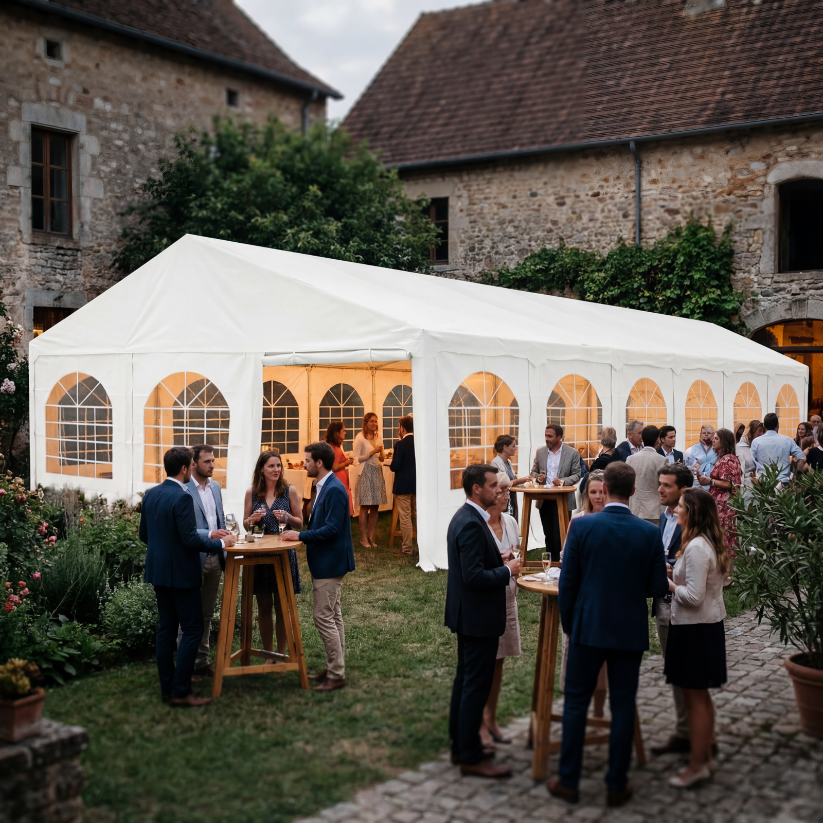 Tent for Events Komplet 6x12m