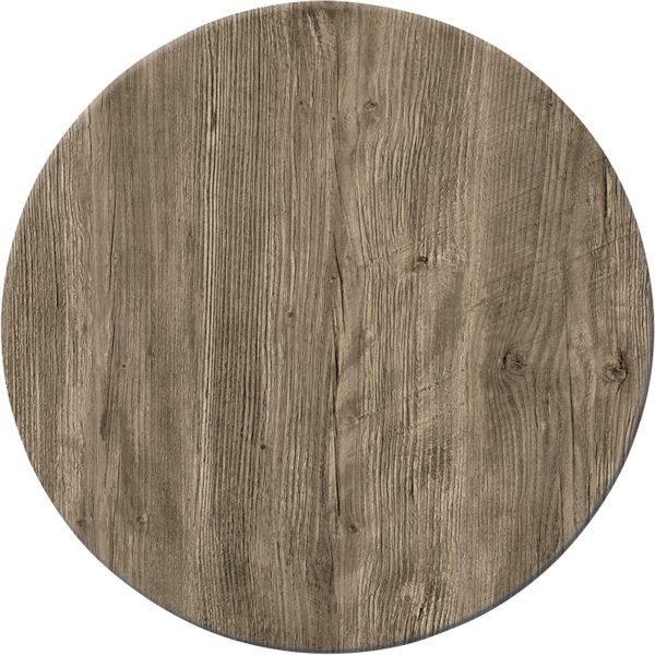 WERZALIT - Wood gray table top round